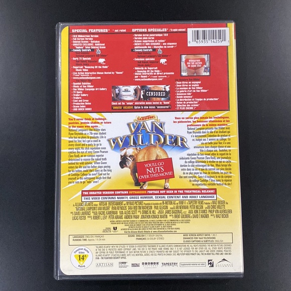 National Lampoon’s Van Wilder - 2-Disc DVD Set - Picture 2 of 6